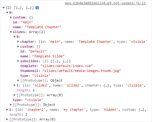 getStoryboard response example